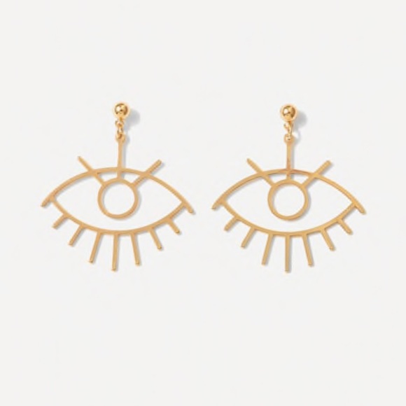 Jewelry - LUCKY EYES Drop Earrings